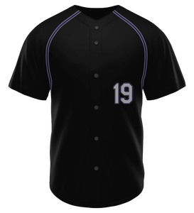 Camiseta de Béisbol Personalizada con Botones, Uniforme de Equipo Masculino, Transpirable, de Secado Rápido, Sublimada, OEM ODM - Product Image 3