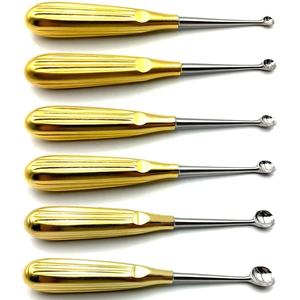 PROMOTION Spéciale Curettes Osseuses Orthopédiques Bruns Rasp 17cm en Acier, Manuelle, Réutilisable, Manche Creux, Instruments Chirurgicaux de Haute Qualité Classe II - Product Image 1