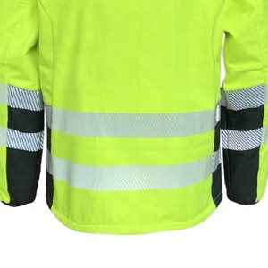 Chaqueta de seguridad de alta calidad que ofrece visibilidad reflectante, comodidad ligera y protección confiable para las tareas diarias de trabajo. - Product Image 3