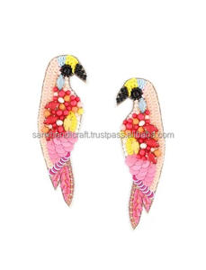 Pendientes bordados con diseño de manzana a la moda de la mejor calidad, tipo religioso ortodoxo, joyería con forma de gancho a la moda SAMI - Product Image 4