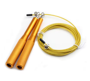 Corde à sauter réglable en alliage d'aluminium avec roulement, 2,5 m, pour exercice à domicile, entraînement physique, unisexe - Product Image 5