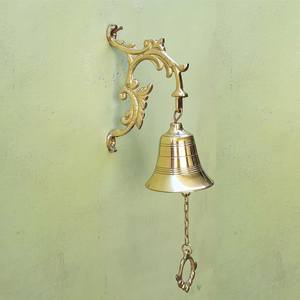 Sonnette de porte décorative en laiton, style vintage, à fixer au mur, pour entrée extérieure, portail et décoration intérieure - Product Image 2