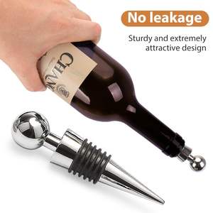 Tapón de Botella de Vino Reutilizable de Acero Inoxidable, Ecológico, Sellador de Botellas, Accesorio de Bar y Cocina - Product Image 4