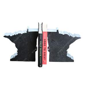 Prix de gros : Serre-livres en marbre avec carte du Minnesota, best-seller, entièrement personnalisé, design gravé, certifié ISO, haute qualité - Product Image 5