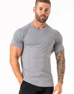 Camiseta Deportiva de Compresión de Manga Corta para Hombre, 100% Poliéster, Transpirable, de Secado Rápido, Diseño Sólido, MOQ Bajo, 160 g - Product Image 2