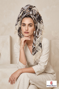 High Quality Premium <b>Printed</b> Square Scarves Lightweight Fabric Stylish <b>Accessories</b> Ideal for Bulk Supply and Custom Orders - Product Image 4