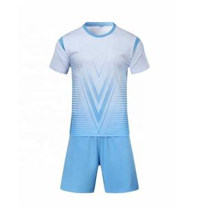 2024 New Plain Sports Sublimation Logotipo de impresión personalizado Uniforme de equipo de fútbol All Soccer Wear Shirt Jersey Set. - Product Image 3