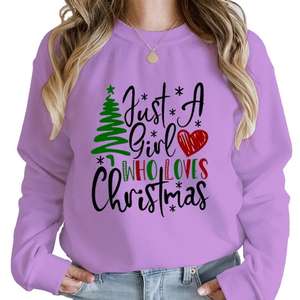 LAAL SPORTS Sweat-shirt à manches longues et col ras du cou pour femmes 100% coton Casual Wear Hoodie avec logo avant respirant anti-rides - Product Image 3