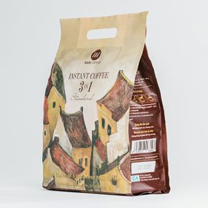 HANCOFFEE 3-in-1 Spray-Dried Instant Coffee Powder Non-Dairy Creamer <b>Cereal</b> Nut Bitter Flavor Medium Roast <b>Box</b> Supplier OEM/OD - Product Image 3