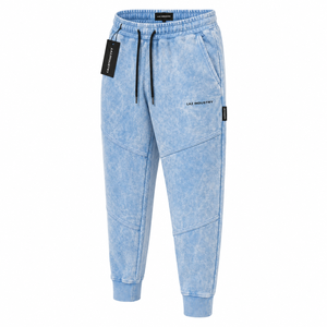 Nouveau pantalon de survêtement décontracté pour homme, coupe taille haute, couleur unie, 100 % coton, respirant, séchage rapide, qualité supérieure - Product Image 3