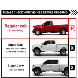 Pedane Laterali in Acciaio Nere Compatibili con Chevy Silverado/GMC Sierra 1500/2500HD/3500HD Regular Cab 1999-2018 - Product Image 3