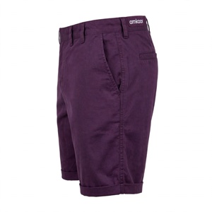 Shorts Bermuda Homme Amkoor Couleur Unie Taille Mi-Haute Décontracté Tissé Poches Cordon de Serrage Séchage Rapide Polyester/Coton Jambe Droite - Product Image 4