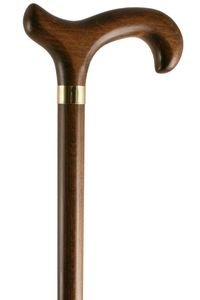 Bâton de marche en bois avec poignée en forme de boîte cadeau pour la randonnée, le camping, bâton de soutien fait main, portable, écologique - Product Image 2