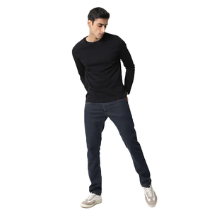 Camisetas básicas de manga larga para hombre, camiseta informal de manga completa, tela suave y cómoda, transpirable, para uso diario y venta en línea. - Product Image 3