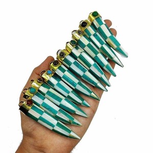 จี้เขาควายทำด้วยมือเสน่ห์เครื่องประดับธรรมชาติที่ไม่เหมือนใคร - Product Image 4