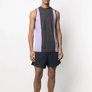 Chaleco Deportivo Personalizado para Hombre, Tallas Grandes, Estilo Informal, Color Sólido, Sin Mangas, con Serigrafía, Tejido de Punto - Product Image 1