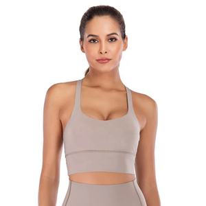 2024 pas cher prix conception personnalisée femmes Sport soutien-gorge avec toutes les tailles et couleurs/Gym Fitness entraînement course dames sport soutien-gorge - Product Image 3