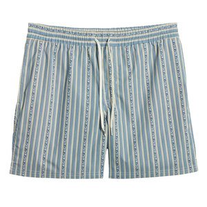 <b>Men's</b> Striped Board <b>Shorts</b> With Drawstring Waist Casual <b>Short</b> Length Breathable <b>Woven</b> Fabric Mid Rise Fit Cargo <b>Shorts</b> <b>Mens</b> - Product Image 1