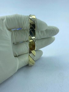 Custom Logo <b>Copper</b> Brass Cuff <b>Bracelet</b> Handforge Global Impex Gold Plated Vintage Wedding Unisex Manufacturer Wholesale - Product Image 2