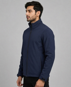 Chaqueta Impermeable para Hombre, Chaqueta de Senderismo, Chaqueta de Entrenamiento, Chaqueta de Invierno con Cuello Alto, Chaqueta Cortavientos de Algodón y Poliéster para Camping - Product Image 5