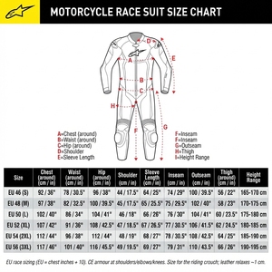 Traje de Carreras de Motocicleta de Una Pieza, Personalizado OEM, 100% Cuero de Canguro, Reforzado con Kevlar, Profesional, para Hombre - Product Image 6