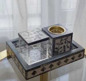 Nouveau design Brûleur de Bakhoor en os incrusté, fait main, en promotion, pour parfum, Mubkhar, plateau en os décoratif, Madkhan - Product Image 3