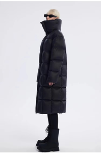 เสื้อแจ็คเก็ตพัฟเฟอร์ผู้หญิงคุณภาพเยี่ยม กันน้ำ บุด้วยโพลีเอสเตอร์ อุ่นสบาย มีฮู้ด - Product Image 3