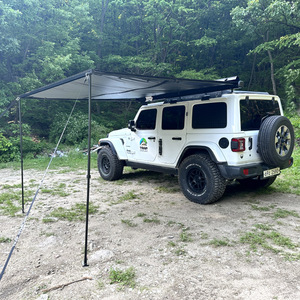 Auvent de voiture TRAP OVERLAND Straight Awning 2,5 m, testé au vent, grande taille, autoportant, robuste, pour 4x4, idéal pour le overlanding. - Product Image 5