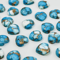 Pierres précieuses en vrac de qualité supérieure AAA+ en coton naturel rose bonbon, forme cœur, cabochons polis, taille personnalisée, fabrication de bijoux