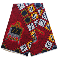 Tissu en coton imprimé africain personnalisé Ankara Kitenge Nigéria Ghana Kenya pour vêtements de mariage et d'église OEM ODM