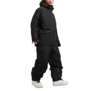 Pantalon de ski professionnel personnalisé OEM pour homme, avec bretelles, haute qualité, pour sports de plein air - Product Image 6