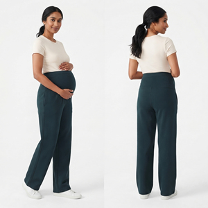 Pantalones de Maternidad de Invierno 2026, Holgados, para Mujeres Embarazadas, Pantalones Deportivos para Embarazo, Talla Grande, con Bolsillos - Product Image 3
