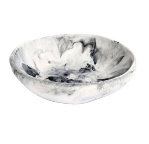 Plat de service en résine polie fait main, écologique, résistant au lave-vaisselle, personnalisable, design européen moderne pour la maison et les fêtes - Product Image 1