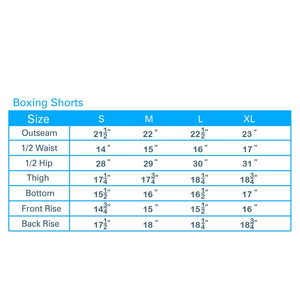 <b>Red</b> White Color Breathable Customized Boxing Shorts Knee Length High Elastic Waist Lightweight Men's Kickboxing Shorts - Product Image 2