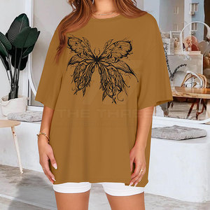 Camisetas Extra Grandes para Mujer, Tejido Ecológico Sostenible, Duraderas, Esenciales para el Guardarropa Diario, Más Vendidas - Product Image 2