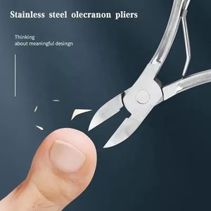 Strong Build <b>Cuticle</b> Nipper Stainless Steel <b>Cuticle</b> Cleaning <b>Tool</b> for Thick Skin Removal - Product Image 1