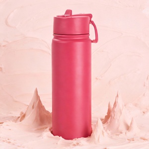 Botol Air Terisolasi Tipis Harga Pabrik, Botol Minum Logam Anti Bocor untuk Rantai Supermarket - Product Image 4