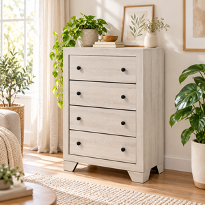 Nouvelle Arrivée Commode en Bois Moderne TSCA CARB P2 avec Tiroirs Laminés, Meuble de Chambre Écologique, Armoire, Meubles en Gros B6982 - Product Image 1