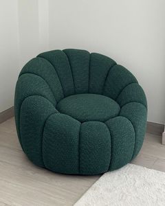 High End Pumpkin Lounge Sofa Chair for Hotel Lobby and Residential Furniture - Product Image 3