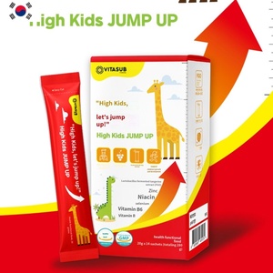 Suplemento Vitamínico Líquido Oral para el Crecimiento Infantil F60 con Mandarina Fermentada, Zinc, Niacina B6, Vitamina D3, Absorción Rápida, en Sobres, OEM - Product Image 1