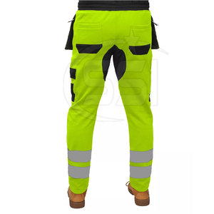 Maintenance Tasks Safety Jogger Pant ANSI Class 2 <b>LED</b> Flash Waterproof Breathable Industrial Bottom Flexible Comfort for Logo - Product Image 6