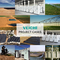 Pompe à eau motorisée VEICHI 30Ha, machine agricole solaire pour puits, équipement d'irrigation, système d'irrigation à pivot central pour ferme