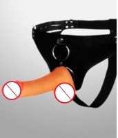 Dildo Penis Strap-On OZO Pink Berkualitas Tinggi untuk Wanita dengan Sensasi Kulit Asli, Masturbator Vagina, Alat Pijat Seks Lesbian