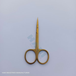 Customized Stainless Steel Curved Blade <b>Cuticle</b> <b>Scissors</b> Manicure Shears Right-Handed Durable Nail Art Dead Skin Remover - Product Image 1