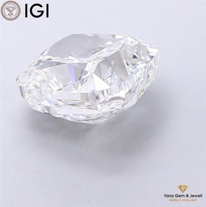 เพชร CVD ทรงสี่เหลี่ยมคุชชั่น น้ำหนัก 2.50 กะรัต ได้รับการรับรองจาก IGI ความใส VS1 สี D สำหรับออกแบบเครื่องประดับงานแต่งงาน - Product Image 6
