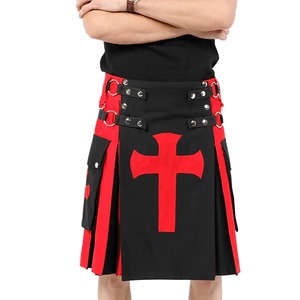Kilt Escocés Tradicional Clásico de Alta Calidad para Hombre, en Tartán, de Poliéster, con Opciones Personalizables, Servicio OEM/ODM - Product Image 1