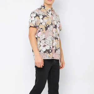 Luxury Style <b>Men's</b> Hawaiian Flannel <b>Shirts</b> Anti-Wrinkle high Quality Reasonable Price best Material Short Sleeve Hawaiian <b>shirt</b> - Product Image 2