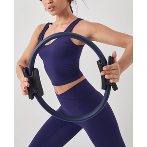 Ensemble 2 pièces OEM ultra doux et extensible pour l'entraînement : Soutiens-gorge de sport à maintien élevé et Legging taille haute pour femme avec effet ventre plat - Product Image 4