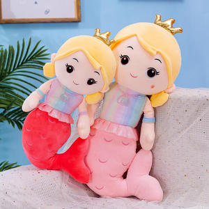 Wholesale Multifunctional Mermaid Dinosaur Cute Cartoon Super-<b>Soft</b> Plush PP Cotton Filling Certified Safe Custom Baby <b>Pillow</b> - Product Image 6