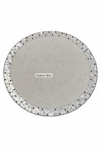 Vente en gros de sets de table ronds décoratifs faits à la main avec des perles - Product Image 4